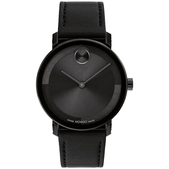 Movado Men's Bold Black Dial Watch - 3601123