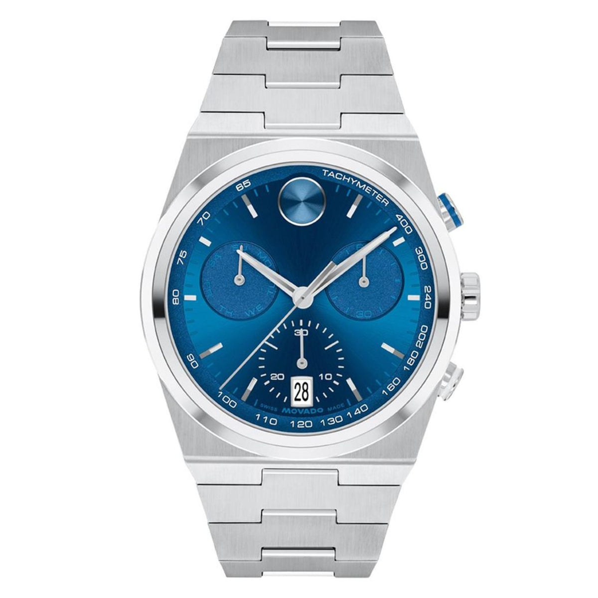 Movado Men's Bold Blue Dial Watch - 3601199 — Accuratime