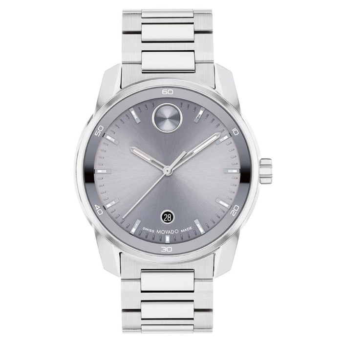 Movado Men's Bold Verso Grey Dial Watch - 3601204