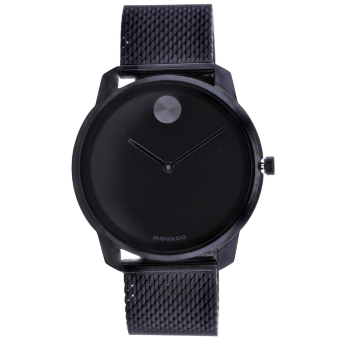 Movado Men's BOLD Black Dial Watch - 3601338