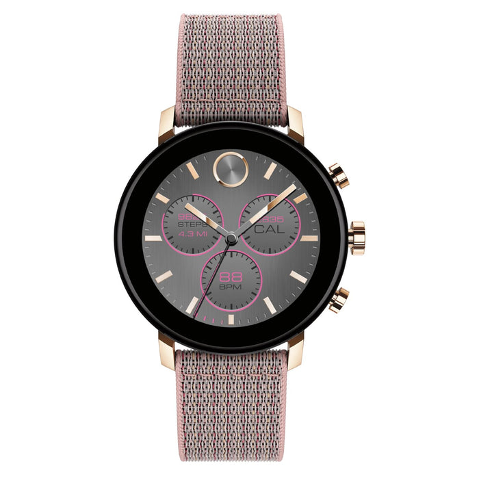 Movado Women's Connect Black Dial Watch - 3660025