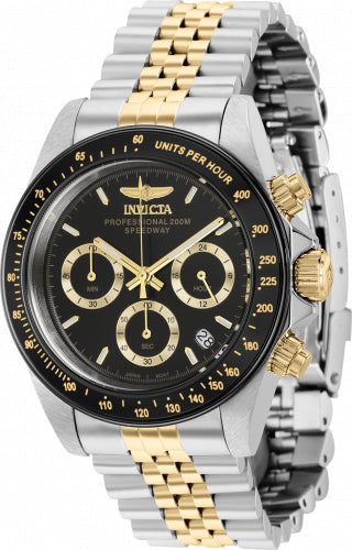Invicta Men's Speedway Black Dial Watch - 36739