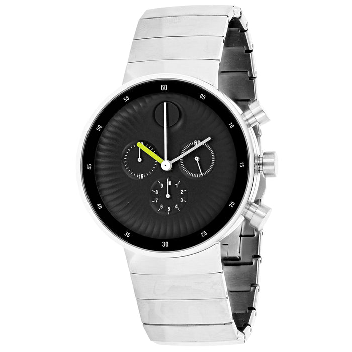 Movado Men's Edge Black Dial Watch - 3680009