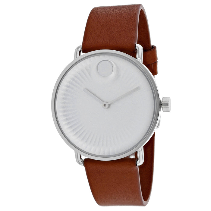 Movado Men's Edge Silver Dial Watch - 3680038