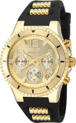Invicta Women's Blu Gold Dial Watch - 36909