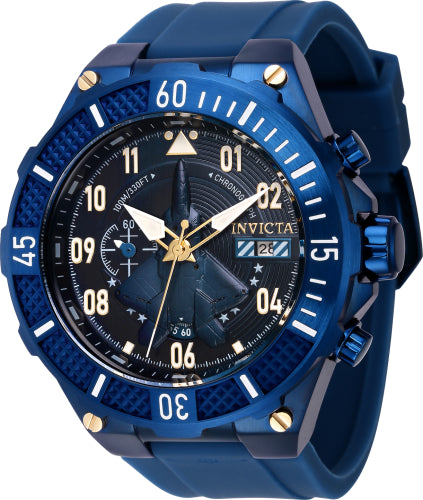 Invicta Men's Aviator Blue Dial Watch - 39893