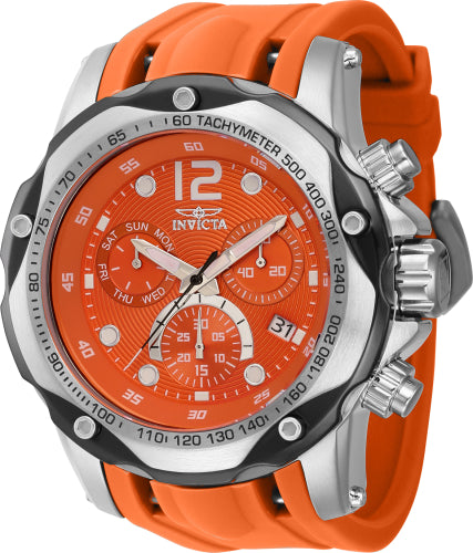 Invicta Men's Speedway Orange Dial Watch - 40353