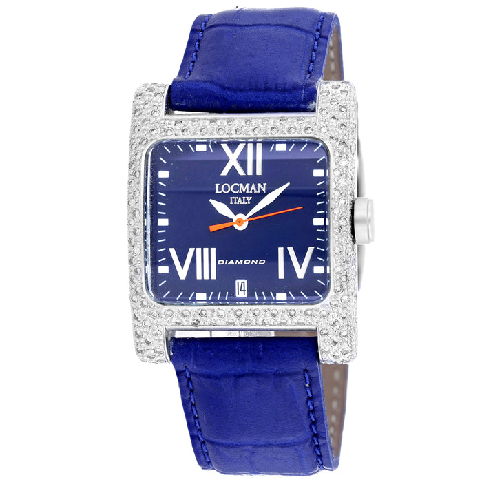 Locman Women's Classic Blue Dial Watch - 431BL2DC/BL LE