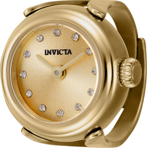 Invicta Women's Mini Gold Dial Watch - 44483