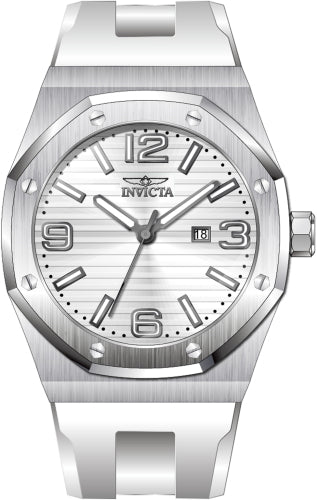 Invicta Men's Huracan Silver Dial Watch - 45774