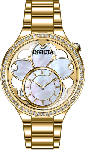 Invicta Women's Wildflower Gold Dial Watch - 46754