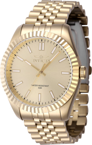 Invicta Men's Specialty Gold Dial Watch - 47491