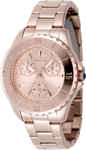 Invicta Women's Angel Rose Gold Dial Watch - 48403