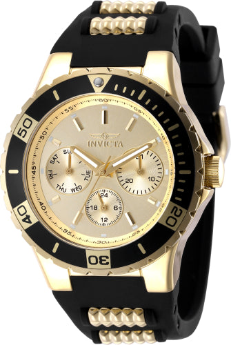 Invicta Women's Aviator Gold Dial Watch - 49892