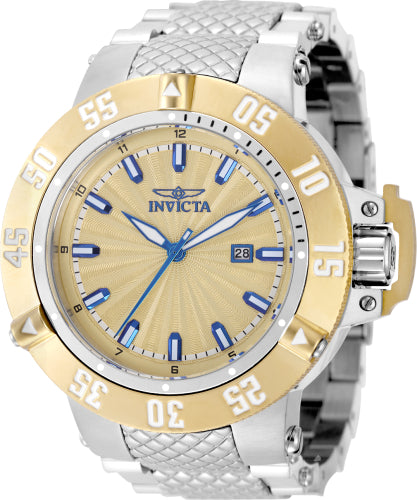 Invicta Men's Subaqua Gold Dial Watch - 50053