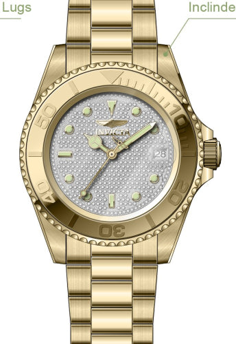 Invicta Men's Pro Diver Silver Dial Watch - 50280