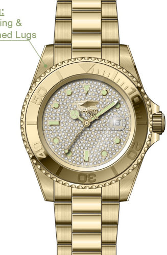 Invicta Men's Pro Diver Gold Dial Watch - 50288