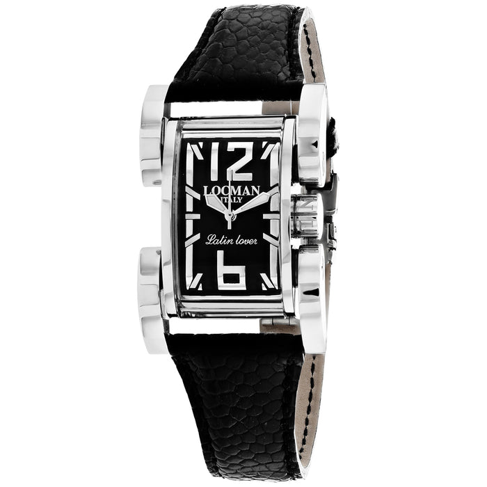 Locman Men's Latin Lover Black Dial Watch - 502BK/BK