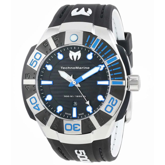 Technomarine Men's Reef Black Dial Watch - 513001