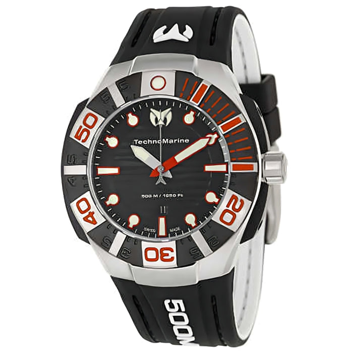 Technomarine Men's Reef Black Dial Watch - 513002