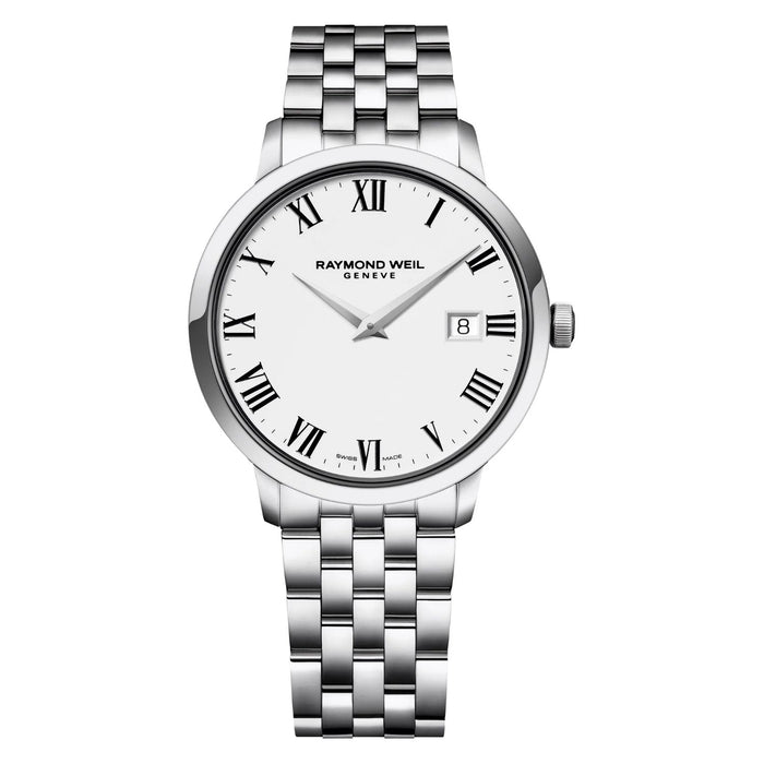 Raymond Weil Men's Toccata White Dial Watch - 5488-ST-00300