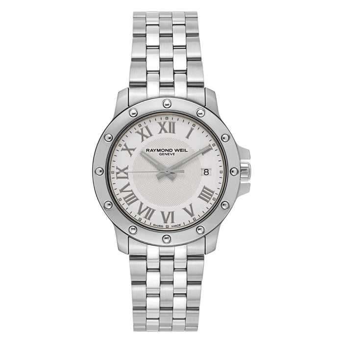 Raymond Weil Men's Tango White Dial Watch - 5599-ST-00308