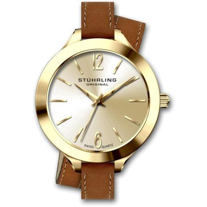 Stuhrling Women's Classic Gold Dial Watch - 568.04