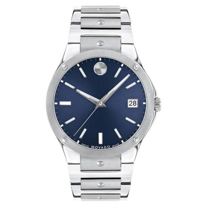 Movado Men's Sports Blue Dial Watch - 607513