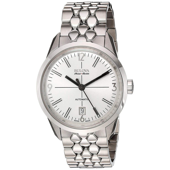 Bulova Men's Silver Dial Watch - 63B177