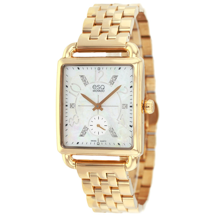 ESQ Women's Origin Mother of pearl Dial Watch - 7101416