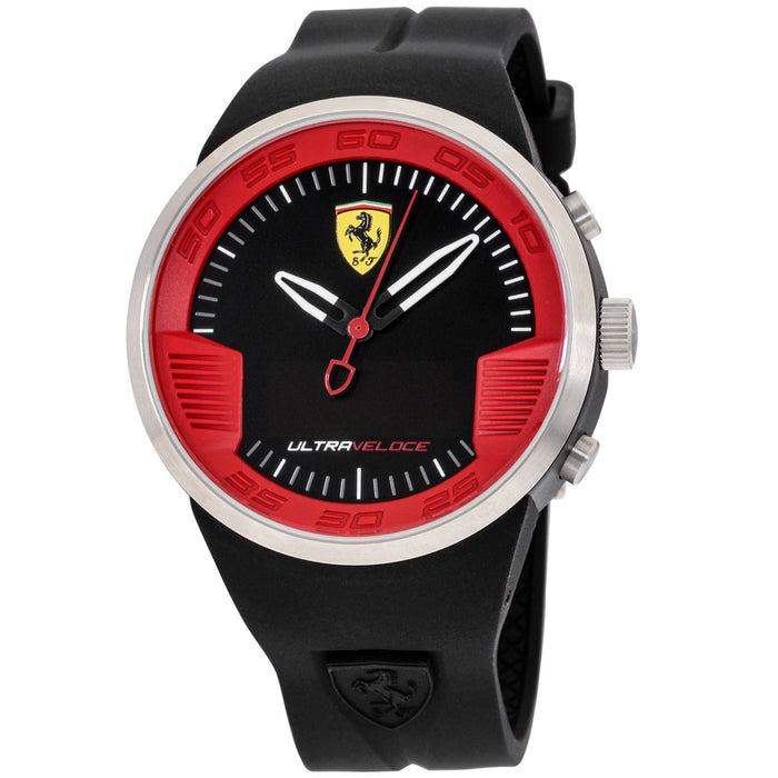 Ferrari Men's Ultraveloce Black Dial Watch - 830373