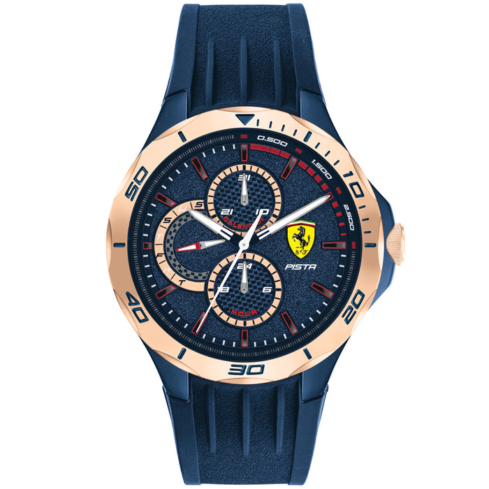 Ferrari Men's Scuderia Blue Dial Watch - 830724
