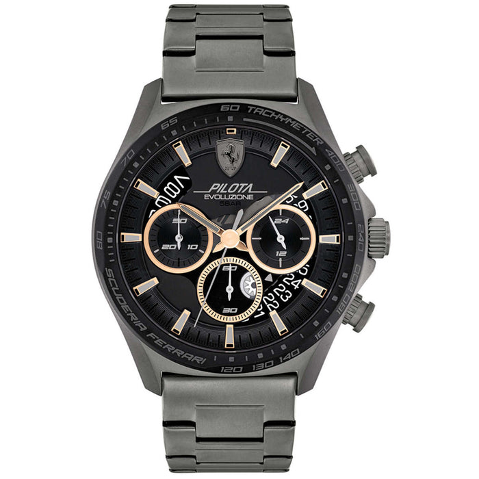 Ferrari Men's Scuderia Black Dial Watch - 830824
