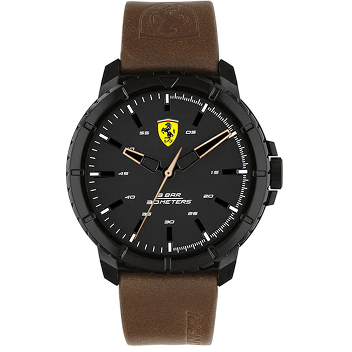 Ferrari Men's Scuderia Black Dial Watch - 830902