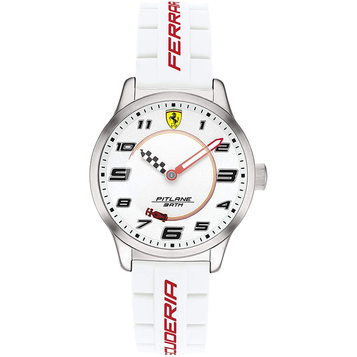 Ferrari Men's Scuderia White Dial Watch - 860014