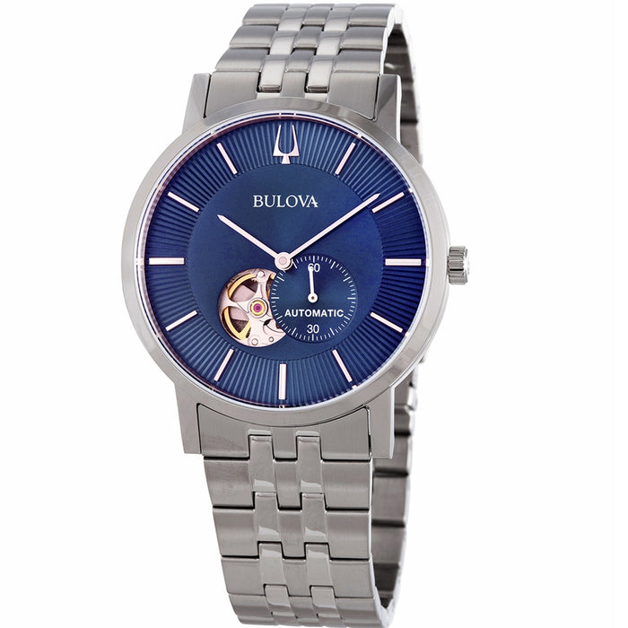 Bulova Men's American Clipper Blue Dial Watch - 96A247