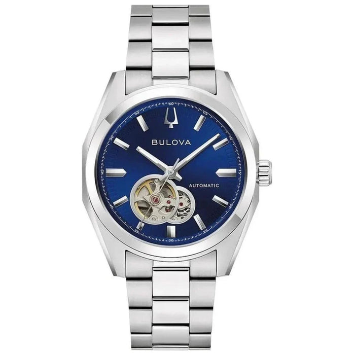 Bulova Men's Surveyor Blue Dial Watch - 96A350