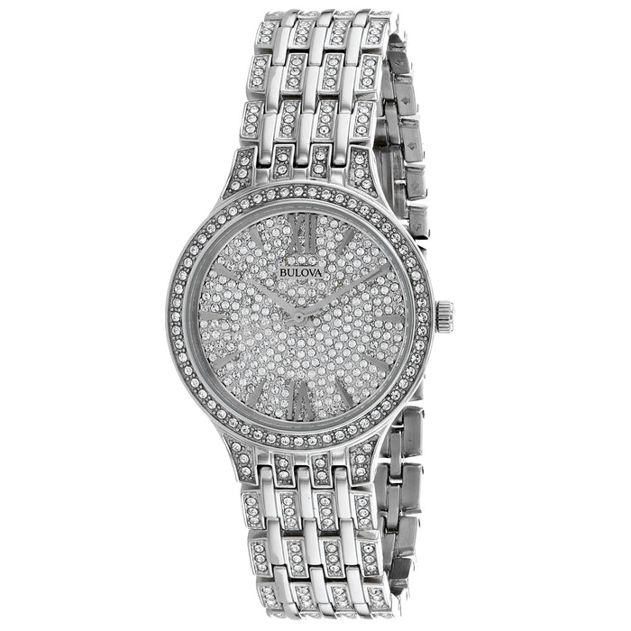 Bulova Women's Phantom Silver Dial Watch - 96L243