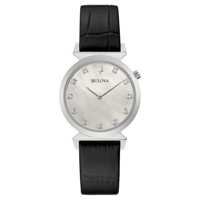Bulova Women's Regatta White Dial Watch - 96P210