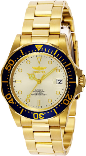 Invicta Men's Pro Diver Ivory Dial Watch - 9743