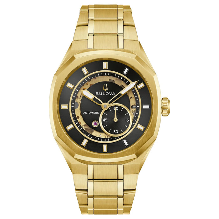 Bulova Men's Marc Anthony Black Dial Watch - 97A204