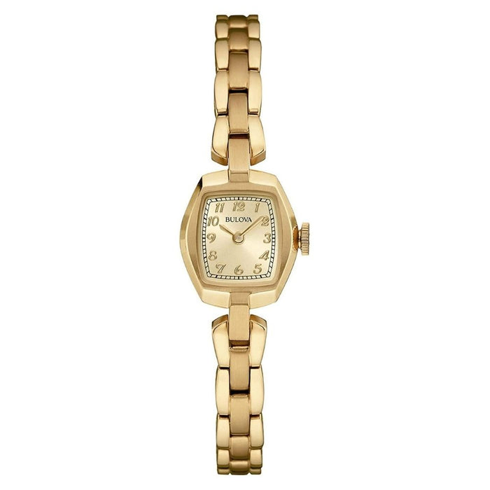 Bulova Women's Classic Gold Dial Watch - 97L155
