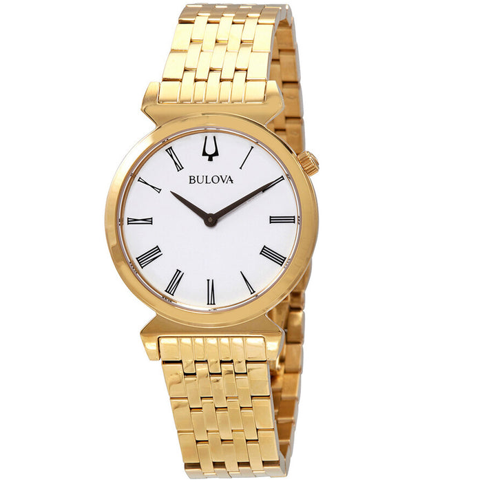 Bulova Women's Regatta White Dial Watch - 97L161