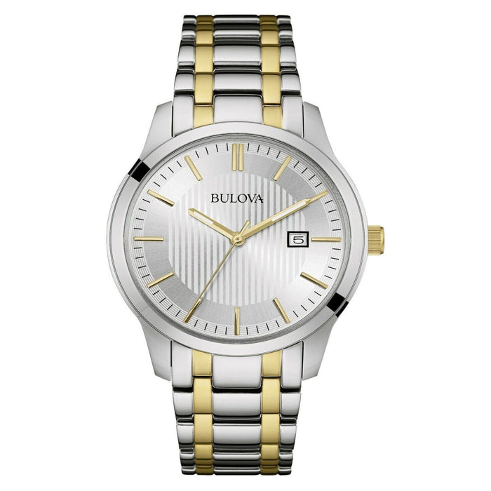 Bulova Men's Classic Silver Dial Watch - 98B263