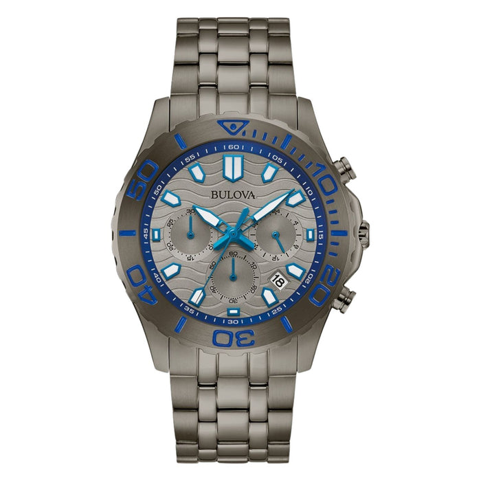 Bulova Men's Classic Grey Dial Watch - 98B434