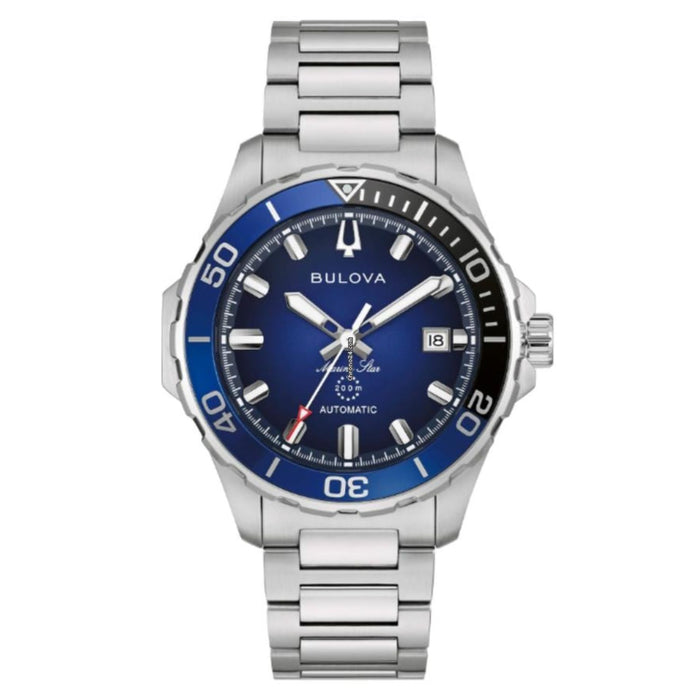 Bulova Men's Marine Star Blue Dial Watch - 98B466