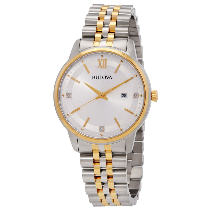 Bulova Men's Classic Silver Dial Watch - 98D161