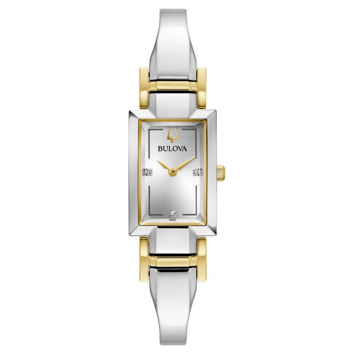 Bulova Women's Classic Silver Dial Watch - 98P229