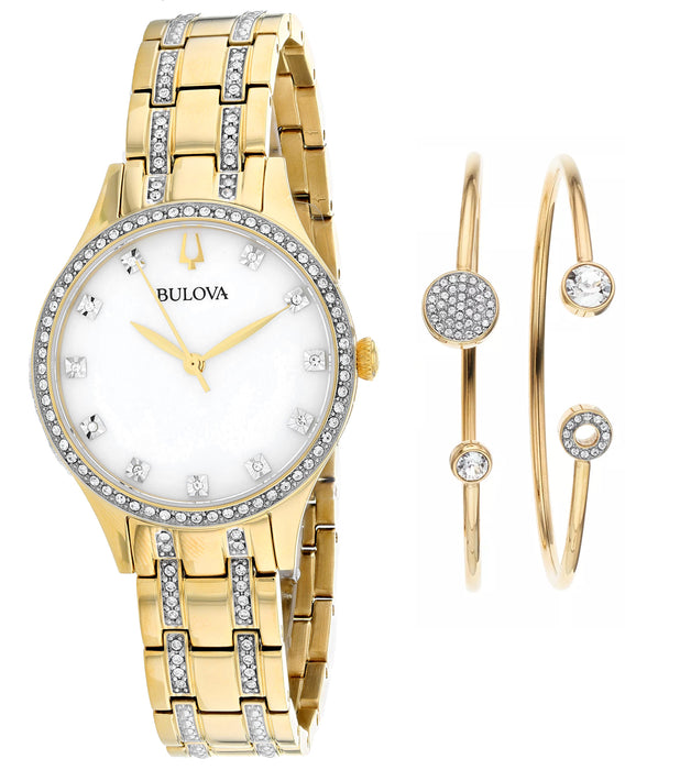 Bulova Women's Classic Pearl Dial Watch - 98X119