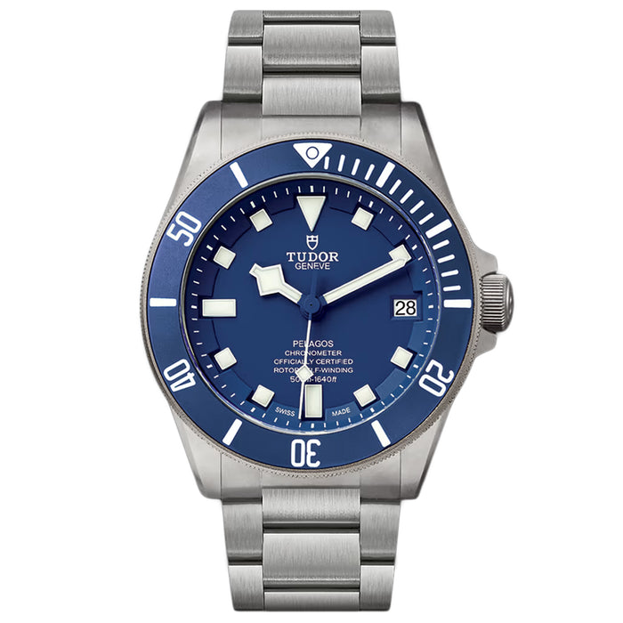 Tudor Men's Pelagos Blue Dial Watch - M25600TB-0001